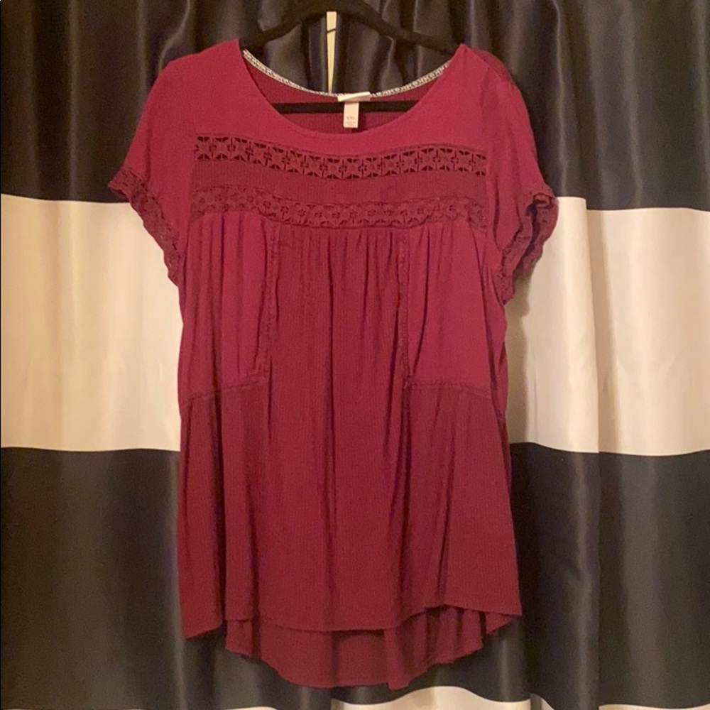 Flowy Lace Top